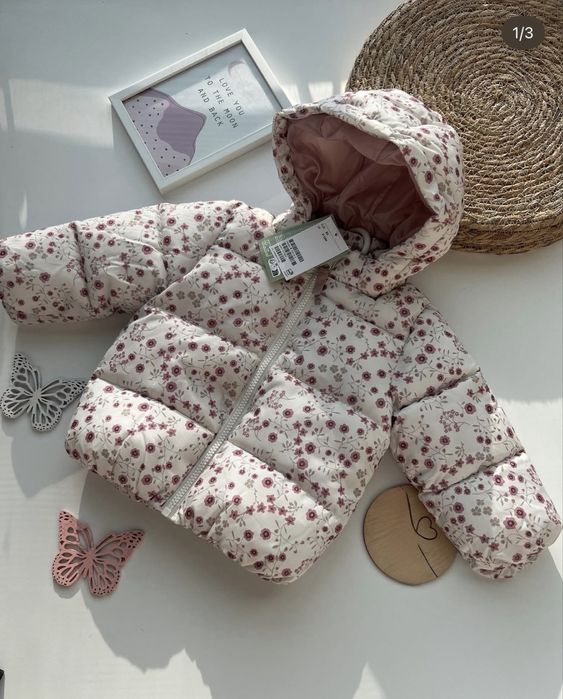 Демі курточка H&M на дівчинку 74 розміру