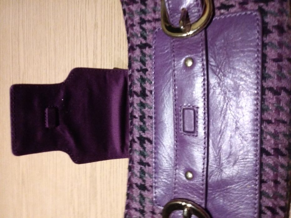 Torebka retro Banana Republic fioletowa