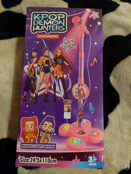 Microfone K-Pop Demon Hunters