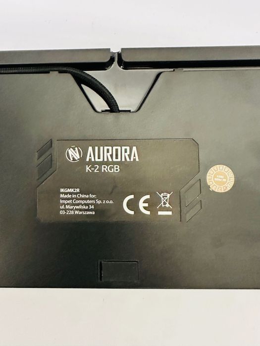 Klawiatura Gamingowa Aurora K-2 RGB + Mysz Genesis Xenon 220