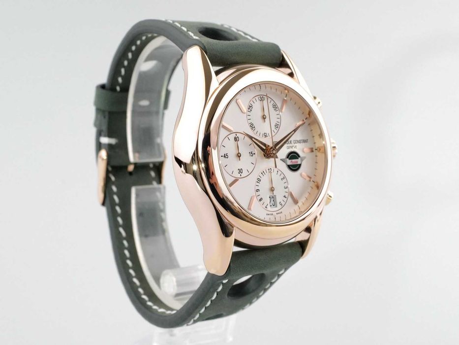 Frederique Constant Vintage Rally Healey Chronograph 18K Rose Gold Limited Edition 42