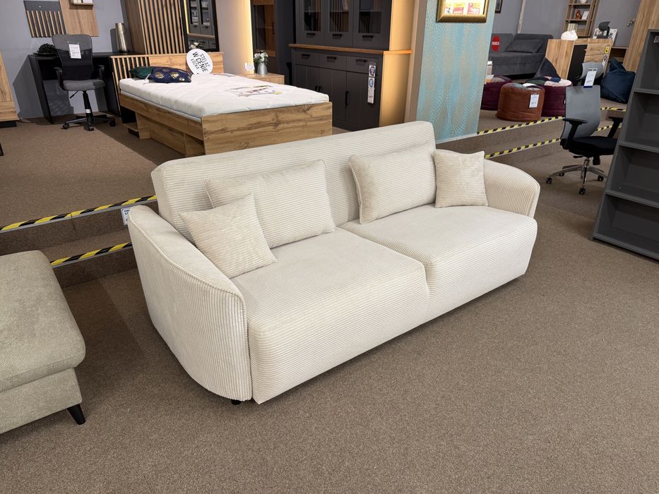 NOWA dostępna od ręki wersalka rozkładana PREMIUM z boczkami WYPRZEDAŻ