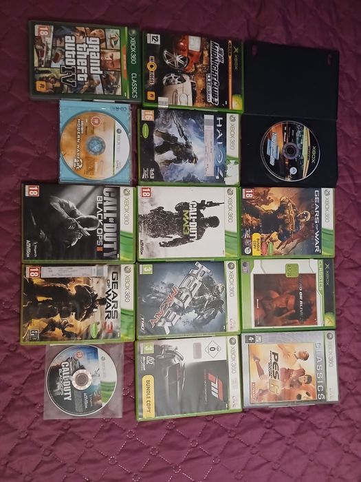 Jogos Xbox 360 — GTA IV, Call of Duty, Halo, Gears