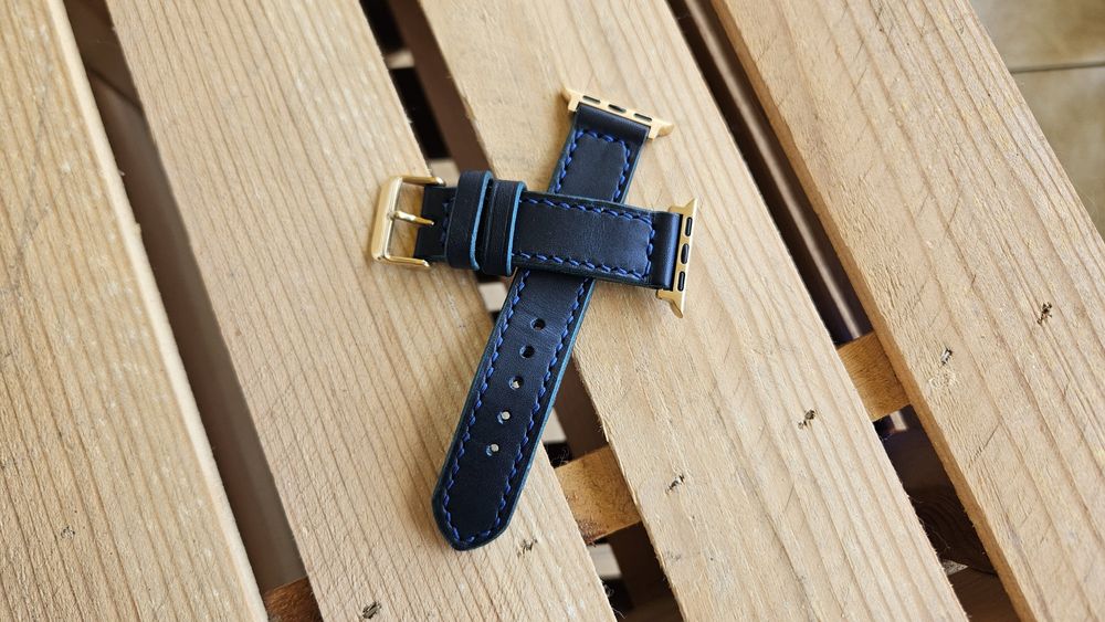 Borubar Skóroszyj - luksusowy skórzany pasek do zegarka / Apple watcha