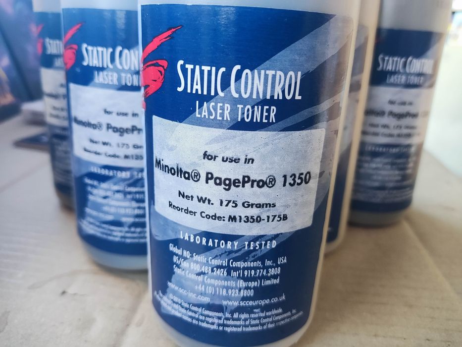 тонер Static control Minolta PagePro 1350 175 грам