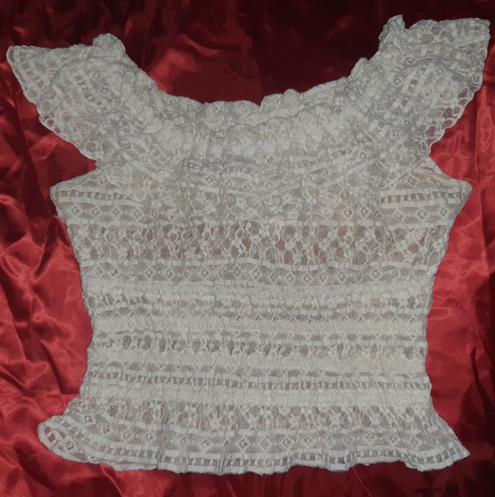 Блузка топ кружево шикарная, одна блузка три образа