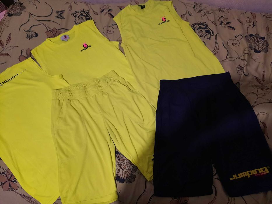 Футболка майка шорты для спорта тренировок Jumping M L баскетбол