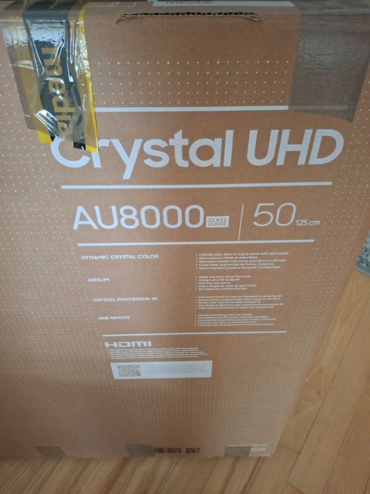 Telewizor Samsung AU8000 Crystal UHD 50 cali