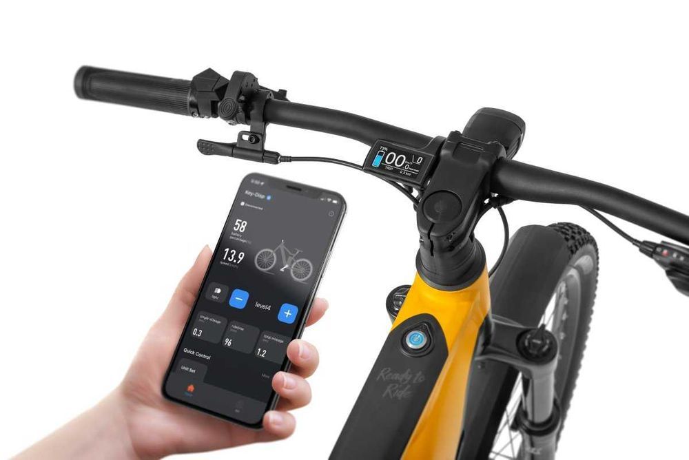 Rower elektryczny EcoBike RX500 Max Yellow Ananda 130Nm 960Wh Dostawa pod dom
