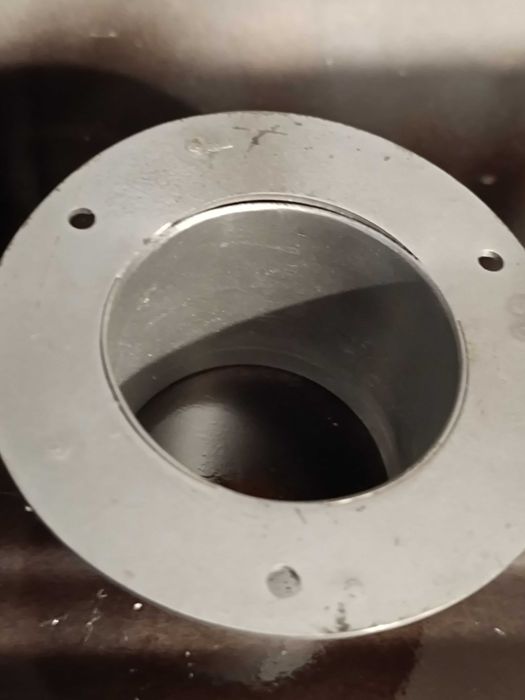 Base de suporte metálica com raio 6cm