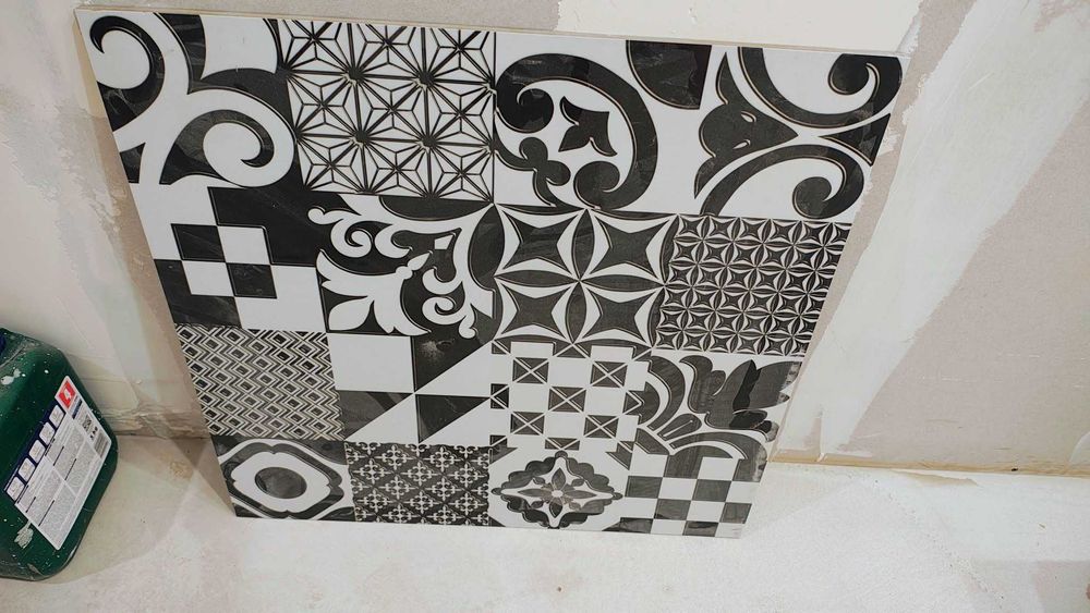 Gres szkliwiony Patchwork