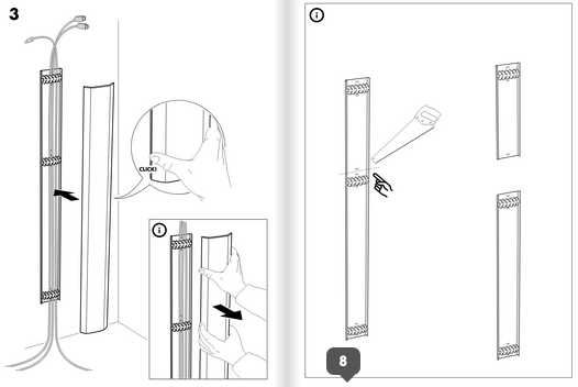 IKEA UPPLEVA, Calha Passa-Cabos