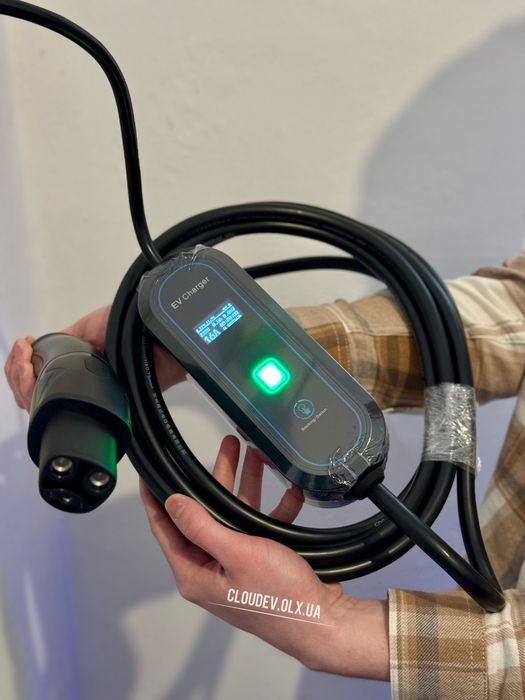 EV Charger 32A 7,2кВт, 16A 3,5кВт потужні домашні зарядки для Tesla
