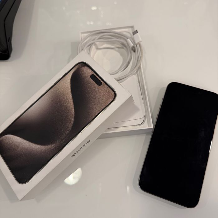 IPHONE 15 PRO MAX 256 gb natural titanium Polecam Kostrzyn nad