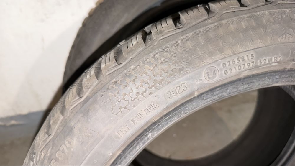 Opony zimowe 225x45x17 Continental i Bridgestone