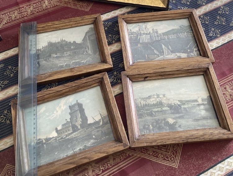 Quadro moldura e passepartout quadros serigrafia