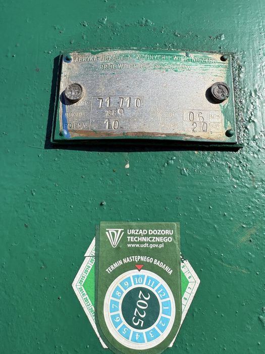 Zbiornik ciśnieniowy hydroforowy 10000 litrów