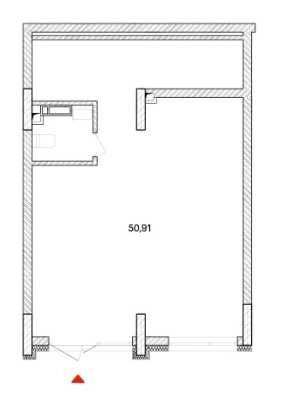 Оренда фасадної комерції 52,5 м²  1 поверх  SYNERGY CITY  Ірпінь