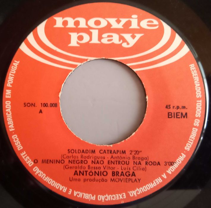 António Braga - - - - - Soldadim Catrapim - - - - - EP