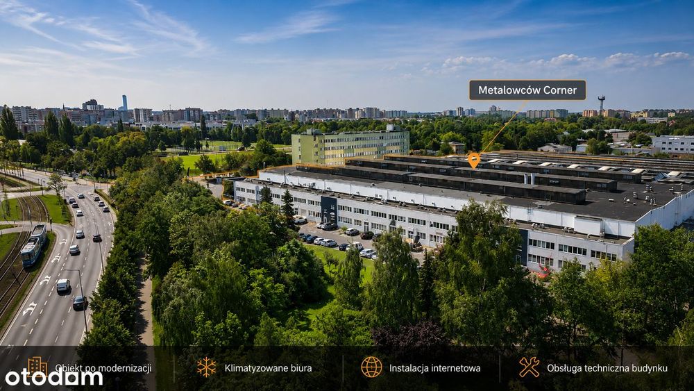 Biuro 135,63 m² | Metalowców | parter, klimatyzacja, parking