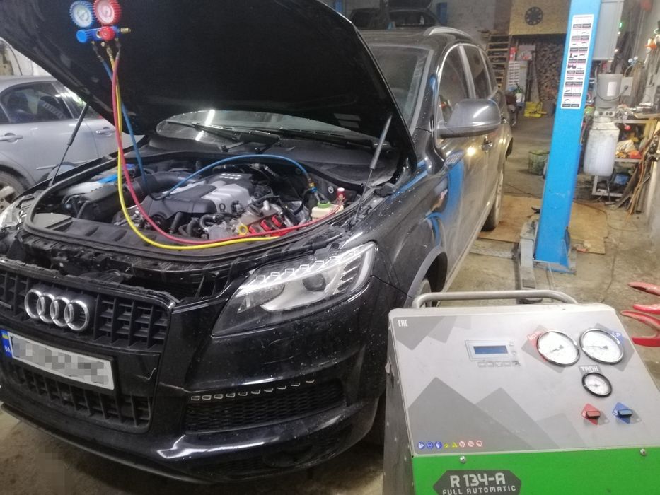 Заправка автокондиціонера кондиціонера авто. Автокондиціонери. Ремонт