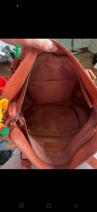 Torba ruda listonoszka mega premium Fredsbruder duża