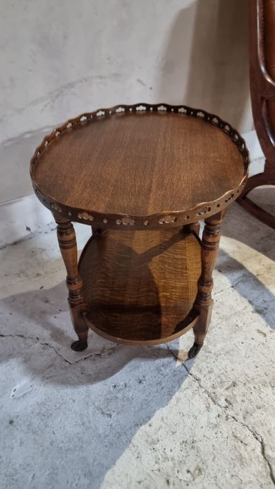 Barek drewniany na kółkach