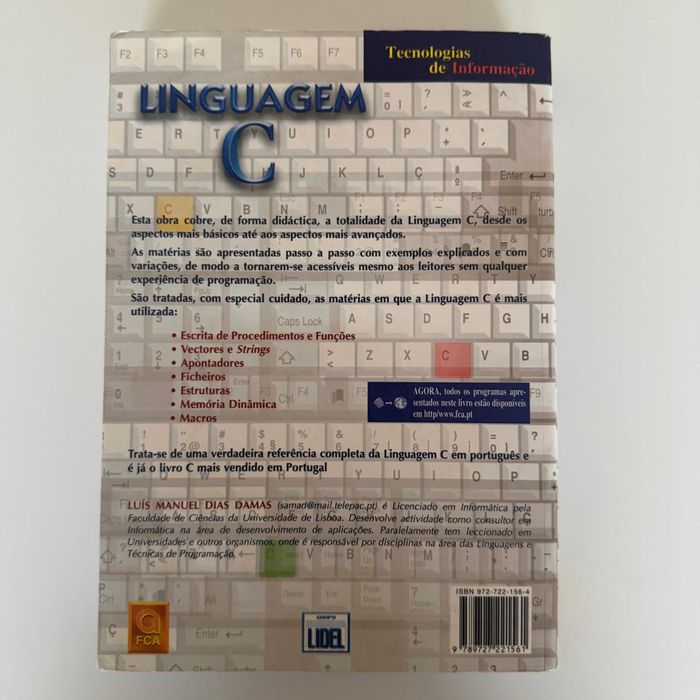 Livro: Linguagem C - Luís Damas (FCA) - 11ª Edição