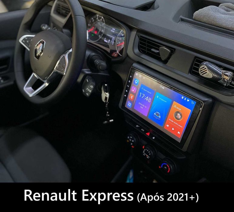 (NOVO) Rádio 2DIN 9" • Renault EXPRESS / Kangoo • Android [4+64GB]
