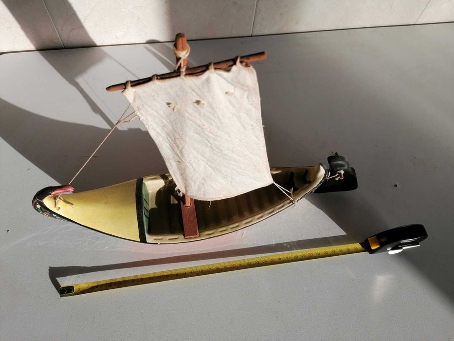 Barco moliceiro de Aveiro em loiça