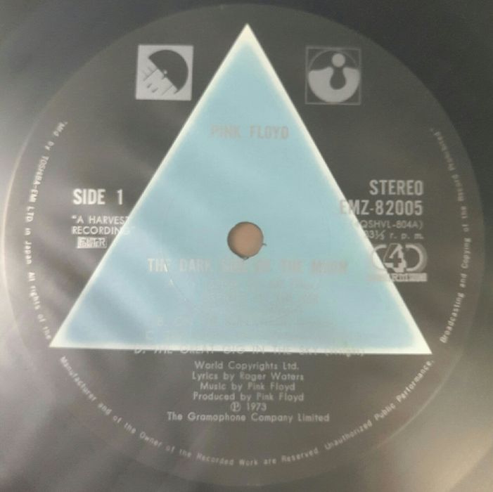 Японская виниловая пластинка Pink Floyd - The Dark Side Of The