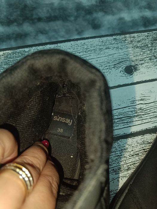 Buty chłopięce za kostkę Sinsay rozmiar 38