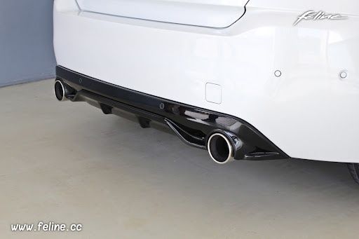 SPOILER DIFUSOR ESCAPE PALA Aba LIP Lâmina PEUGEOT 308 GT-LINE GTI RC