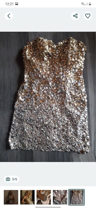 Платье  шикарное  коктельное