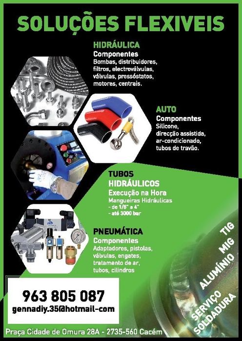 Tubos malha de aço