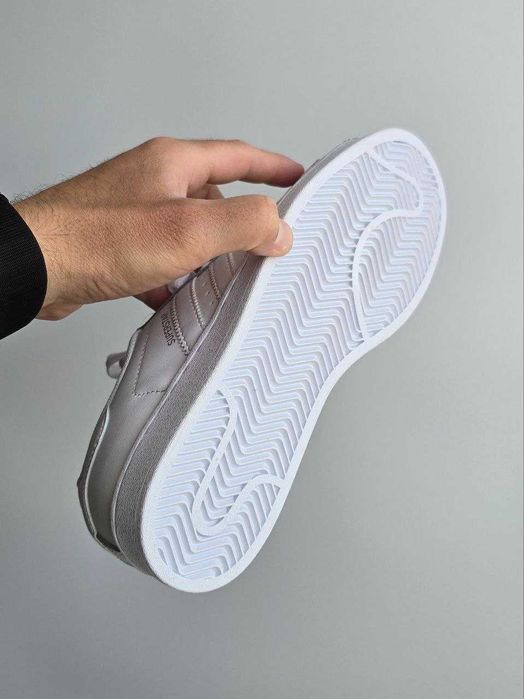 Кросівки Adidas Superstar White | кеди Адідас Суперстар білого кольору шкіряні
