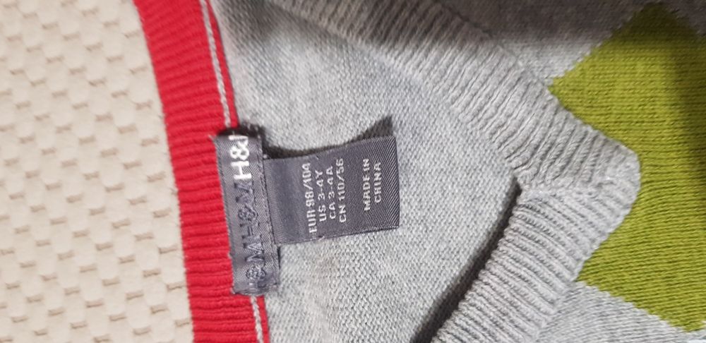 Sweterki chłopięce 3 szt. 3-4 lat