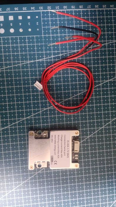Плата БМС 3S 40A 3.7V BMS 12 (12,6) вольт