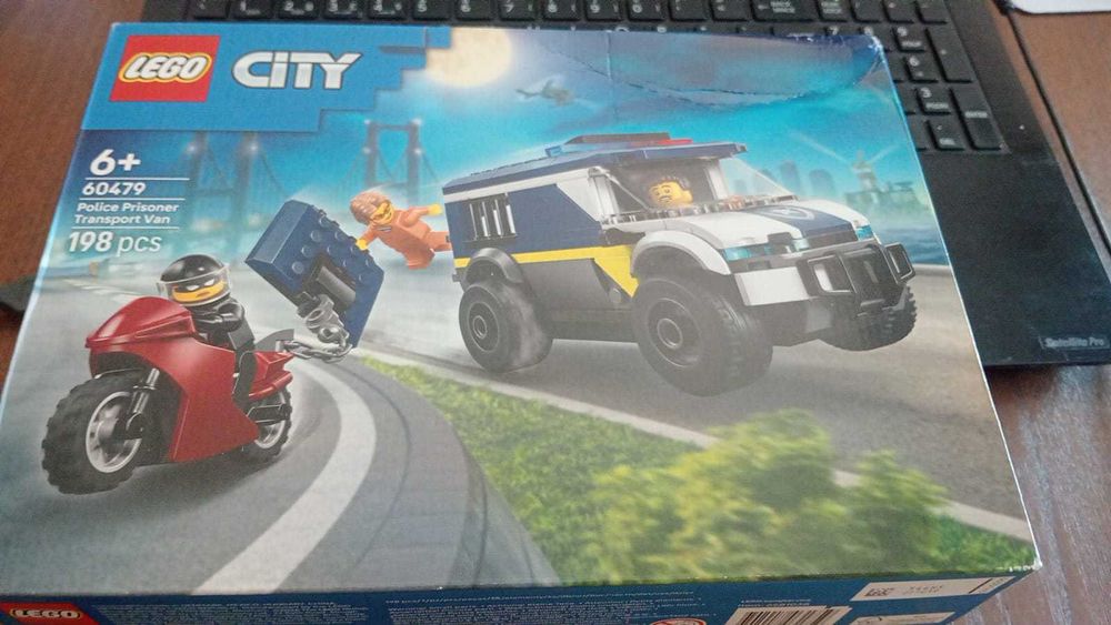 LEGO City 60479 Furgão de Transporte de Prisioneiros – Novo e Selado