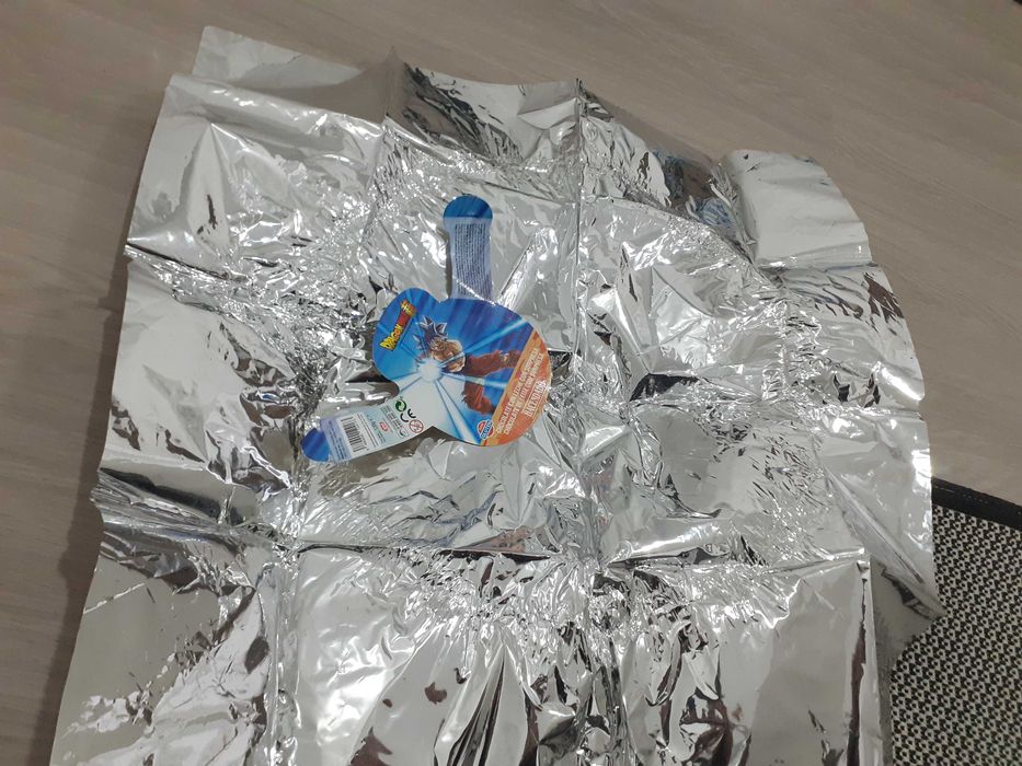 Cartão + Papel Embrulho Dragon Ball Hacendado Mercadona