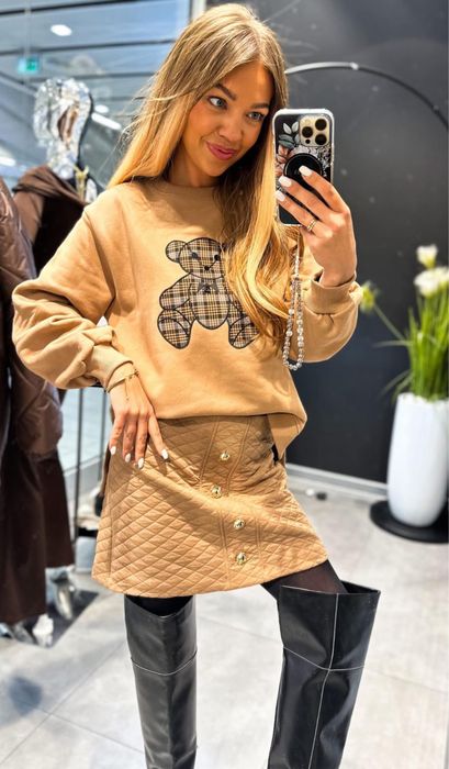 By o la la spódniczka pikowana L 38/40/42 new sale %%%