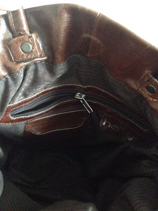 Carteira em Pele Castanha