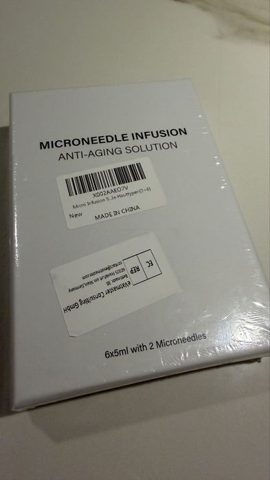 Sistema de microinfusão facial - Solução Anti-Aging