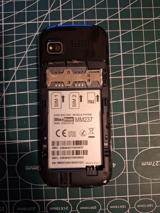 Telefon maxcom  MM237  GSM 900/1800