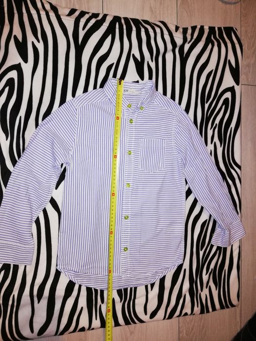 Koszula H&M paski 122 przedłużana