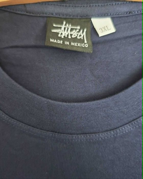 Koszulka Stüssy "Fuzzy Dice" T-shirt – Granatowa / Navy 3xl