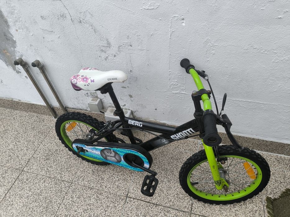 Mota elétrica criança Feber e Bicicleta