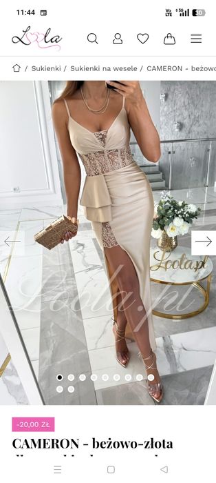 Zjawiskowa sukienka Loola Cameron roz M