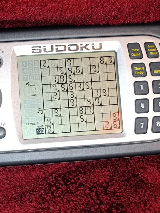 Jogo Electrónico Sudoku