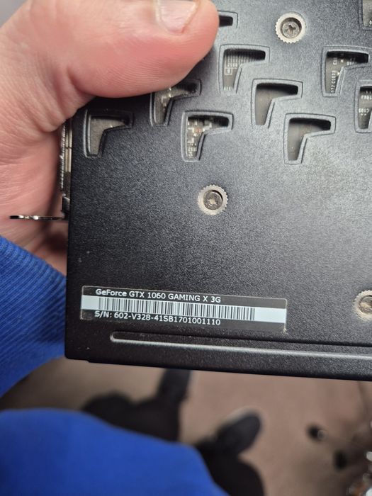 Відео карта MSI GTX 1060 Gaming 3gb